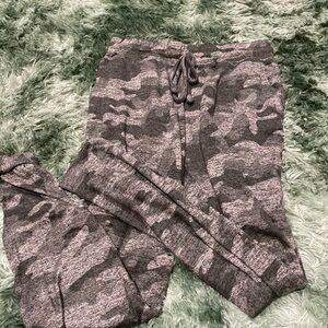 Maurices Gray Camouflage Joggers
